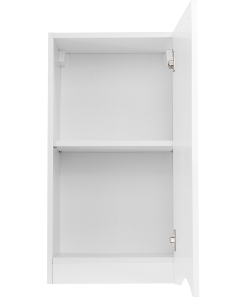 Шкаф подвесной BelBagno Fly-Marino 40 см bianco lucido правосторонний - фото 4