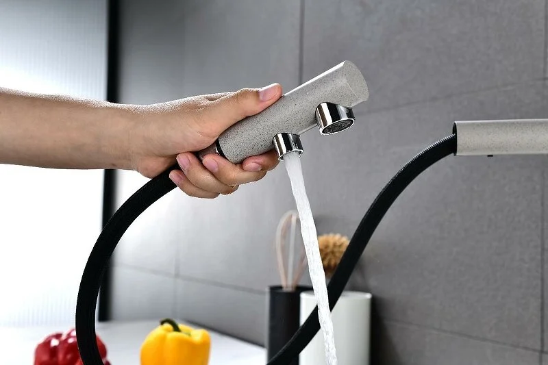 Смеситель для питьевой воды Paulmark Serpentine серый, современные, hi-tech - фото 3