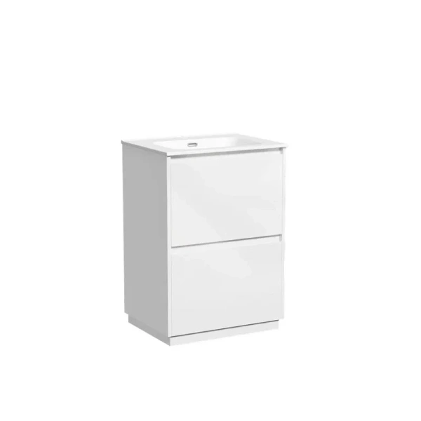 Тумба под раковину напольная Sancos Libra Floor 60 см белый глянец