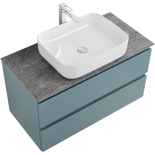 Тумба под раковину подвесная BelBagno Kraft 80 см rovere tabacco - фото 3