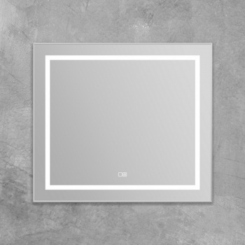 Зеркало с подсветкой BelBagno Spc-Kraft-885-785-TCH-Warm прямоугольное в алюминиевой раме - фото 3
