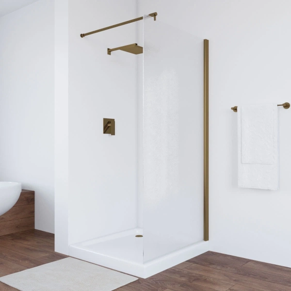 Душевая перегородка стекло шиншилла Vegas-glass EAF 86 02, хром, бронза, золото, белые, черные, другие index_1 - фото 9