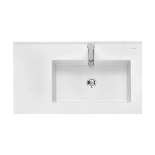 Раковина Акватон Квадро Про 1A734331QA01 80 см белая, 80 см - фото 6