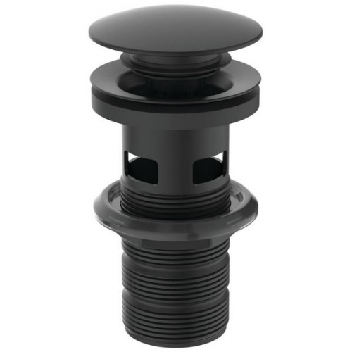 Донный клапан для раковины Ideal Standard нажимной, черный - фото 1