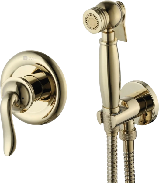 Гигиенический душ, золото Lemark Brava LM4719G - фото 1