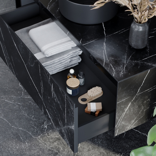 Тумба с раковиной подвесная Sancos Stone ST120 120 см с одним ящиком - фото 3