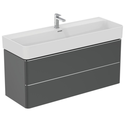 Раковина Ideal Standard Strada II 120 см подвесная, большая, прямоугольной формы, широкая - фото 5