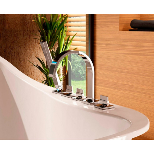 Ванна из литьевого мрамора, цвет белый, Romance Collections Leeds - фото 3