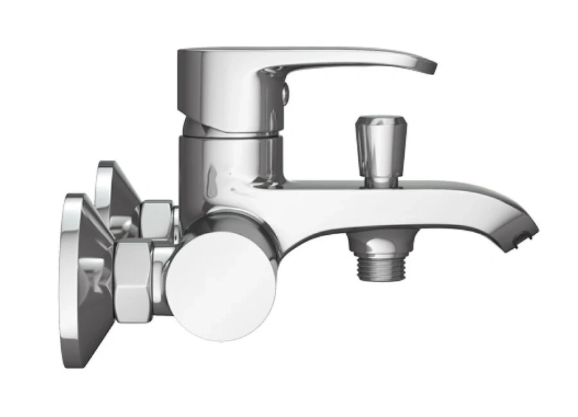 Смеситель Ceramicanova A.V.O 70025CH для ванны настенный, хром - фото 3
