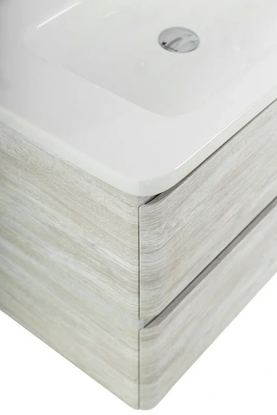 Тумба под раковину подвесная BelBagno Albano-Cer 80 см rovere vintage bianco, подвесная, пристенная - фото 4