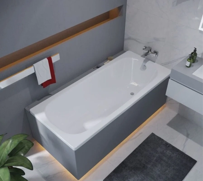 Ванна стальная Koller Pool Liberty B70C2200E 170 х 70 см, белая - фото 3