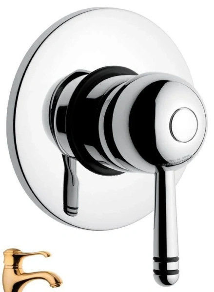 Смеситель для душа золото Emmevi Laguna - фото 3