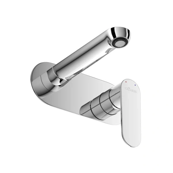 Смеситель для раковины Cezares Stylus хром, из нержавеющей стали, округлая форма - фото 5
