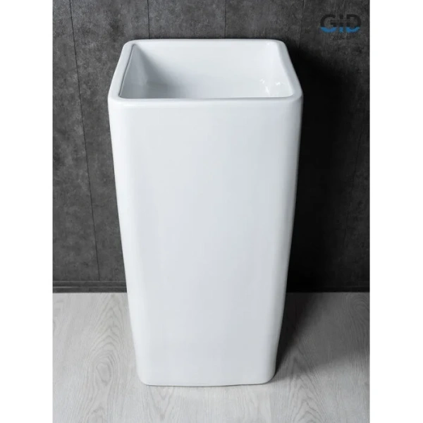 Раковина напольная GID Autonomo Nb149 41 см белая, керамические - фото 7