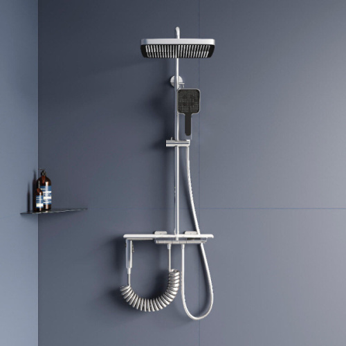 Душевая стойка RGW Shower Panels 51140135 с термостатом - фото 1