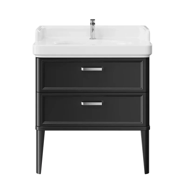 Тумба под раковину напольная Kerama Marazzi Pompei 80 см черная - фото 3