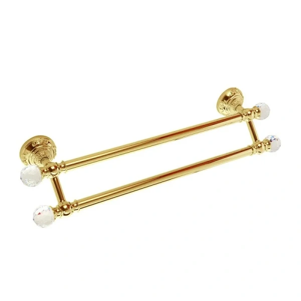 Полотенцедержатель Migliore Cristalia золото - фото 1