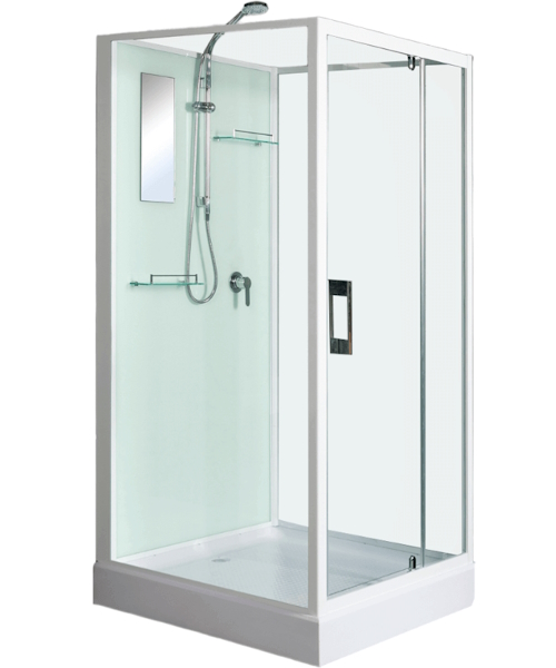 Душевая кабина River Tana 90x90 см с поддоном - фото 1