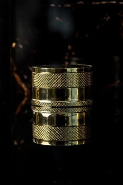 Смеситель для раковины Boheme Prestige золото - фото 3