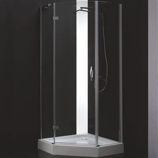 Душевой уголок Cezares Bergamo 90х90 см левый - фото 1