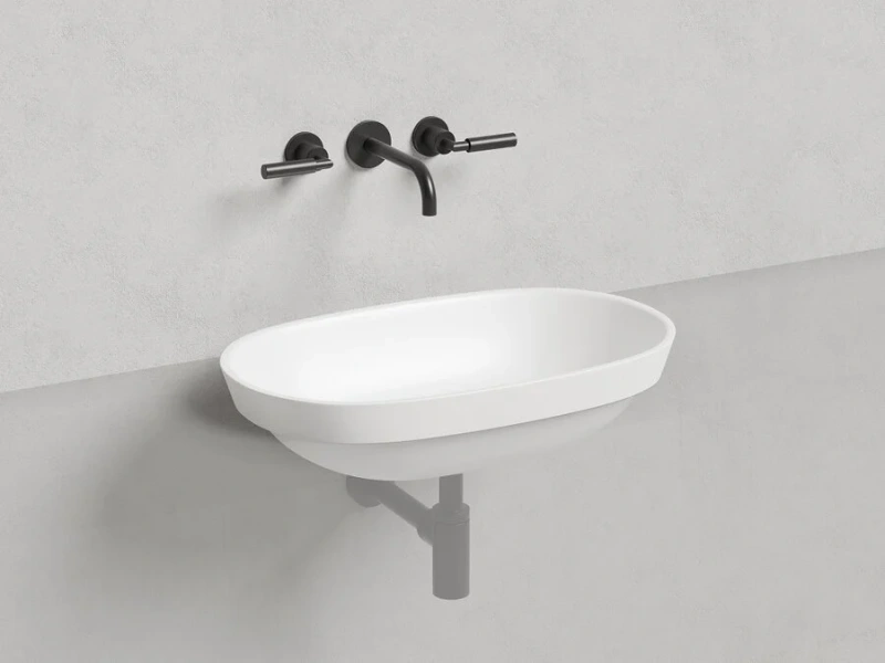 Раковина Salini Marea 01 65 см покраска по RAL полностью, 65 см - фото 6