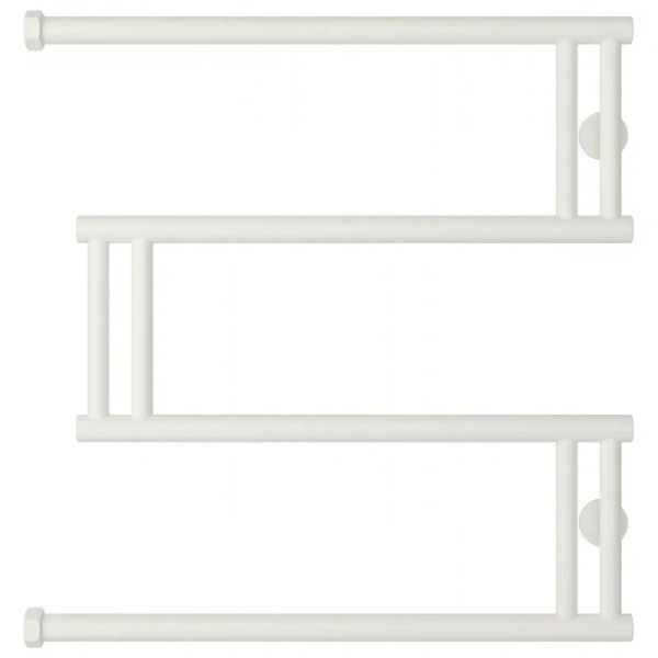 Полотенцесушитель водяной Сунержа High-Tech+ 60х60 см белый матовый - фото 3