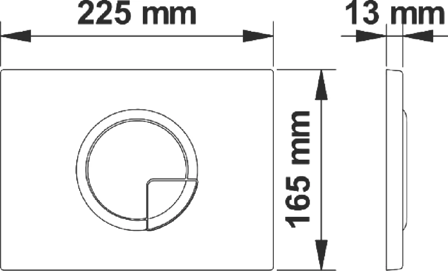 Инсталляция для унитаза Berges Novum клавиша R1 белая, с кнопкой index_1 - фото 12