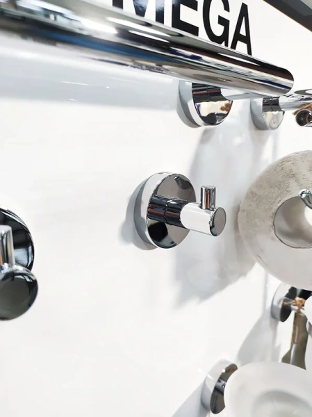 Крючок для ванной Bemeta Omega хром - фото 3