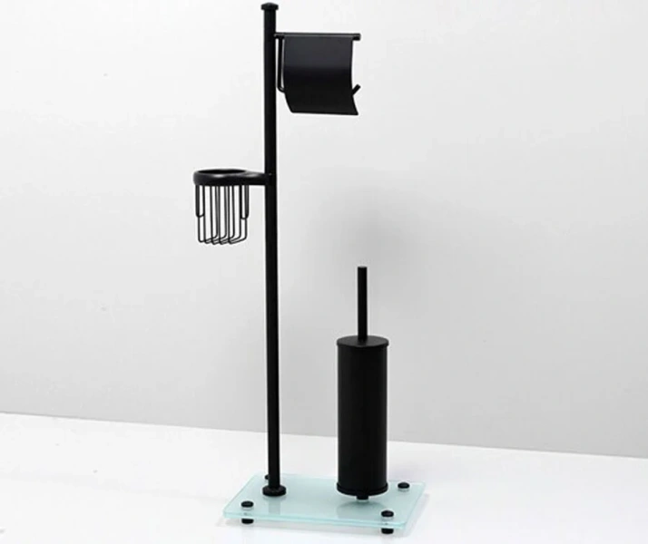 Стойка для ванной WasserKRAFT черная, черные - фото 3