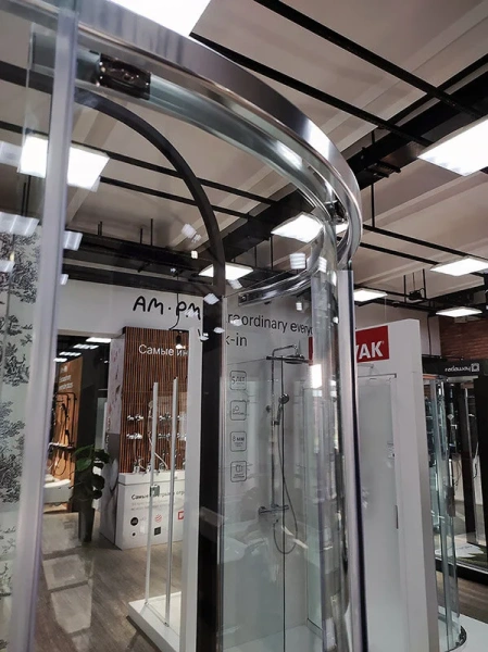 Душевой уголок Jacob Delafon Contra 90х90 см левосторонний, прозрачное стекло, прозрачные - фото 8