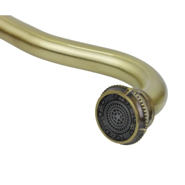 Полотенцедержатель Boheme Palazzo с белым декором розетки, металлические, из керамики - фото 4