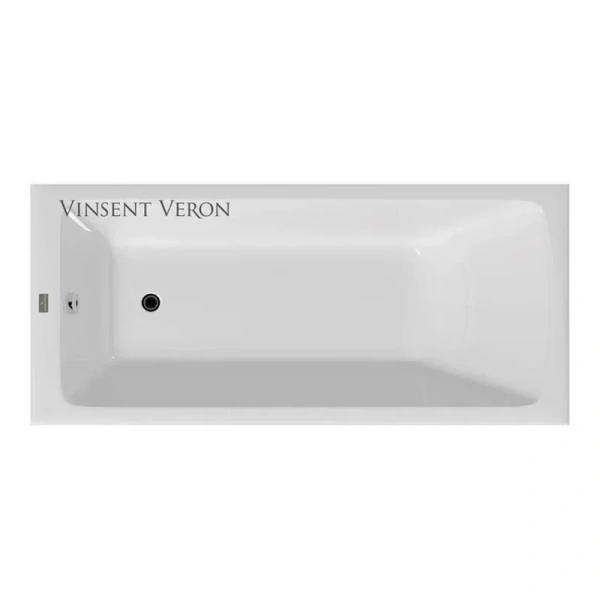 Чугунная ванна Vinsent Veron Kingston VKN1808050, 180 x 80 см, цвет белый - фото 1