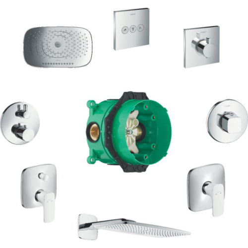 Скрытая часть смесителя Hansgrohe Ibox Universal универсальная - фото 2