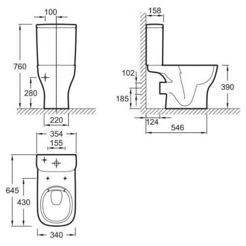 Схема, с бачком - фото 2