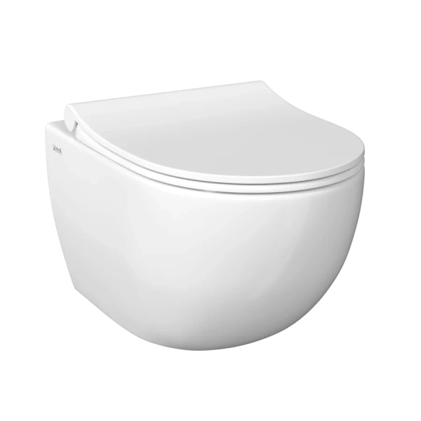 Унитаз с инсталляцией VitrA Sento кнопка хром, в наличии index_1 - фото 6