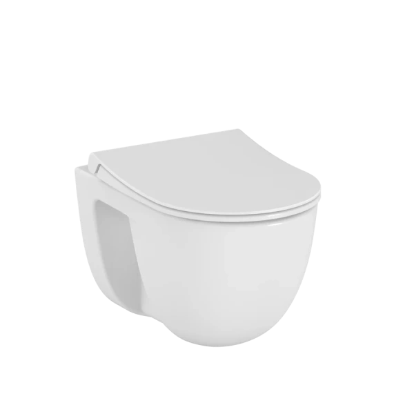Унитаз подвесной VitrA S40 безободковый - фото 1
