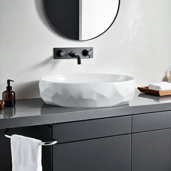 Раковина GID Lago 9030wx 60 см белая - фото 3