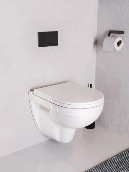 Унитаз подвесной Sanita Lux Best с сиденьем микролифт - фото 3