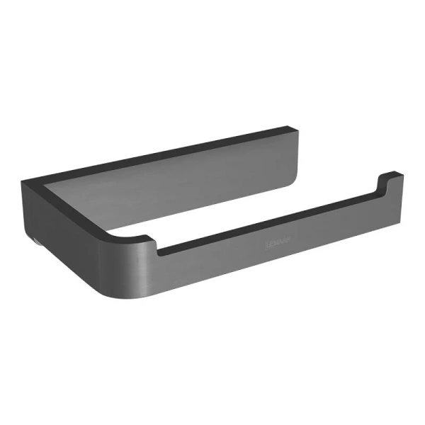 Бумагодержатель Lemark Smooth Line графит - фото 1