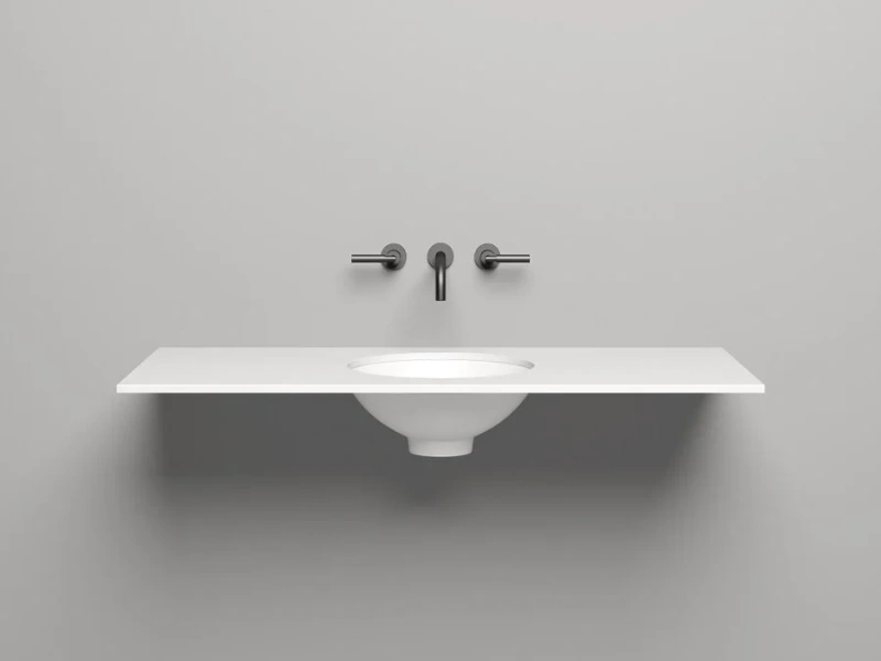 Столешница Salini Costa 120 см белый матовый index_4 - фото 9