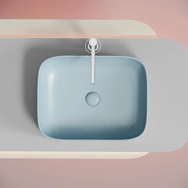 Раковина Ceramica Nova Element 50 см голубая, 50 см - фото 6