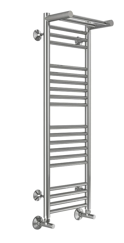 Полотенцесушитель водяной Terminus Аврора П20 300х1000 с полкой - фото 1