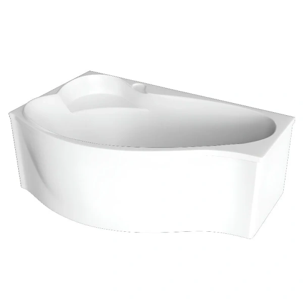 Ванна акриловая 1MarKa Gracia 01гр1590лкп/01гр1590пкп, 150 x 90 см, левая/правая, цвет белый, белые - фото 7
