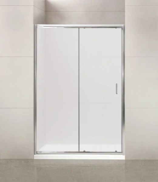 Душевая дверь в нишу BelBagno Uno 155 см с матовым стеклом - фото 1