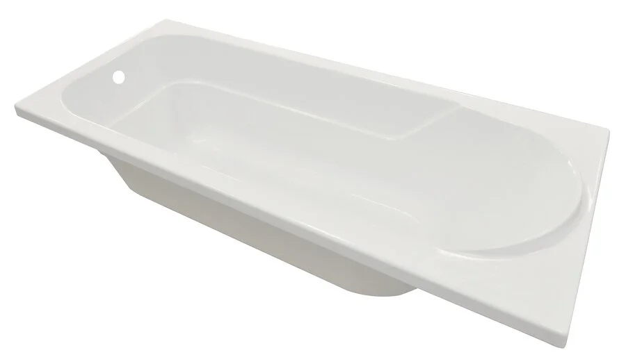 Ванна акриловая Poseidon Mila 01мил1770 170 x 70 см, белая - фото 3