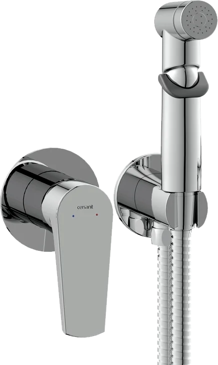 Гигиенический душ со смесителем Cersanit Moduo хром - фото 1