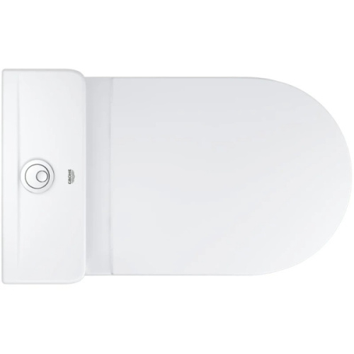 Унитаз напольный Grohe Bau Ceramic 39910000 безободковый, с бачком - фото 3