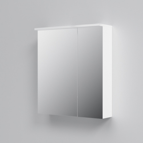 Зеркальный шкаф с подсветкой AM.PM Spirit 60 см белый глянец - фото 3