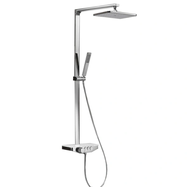 Душевая стойка Black&White Universe 7785 латунь - фото 1