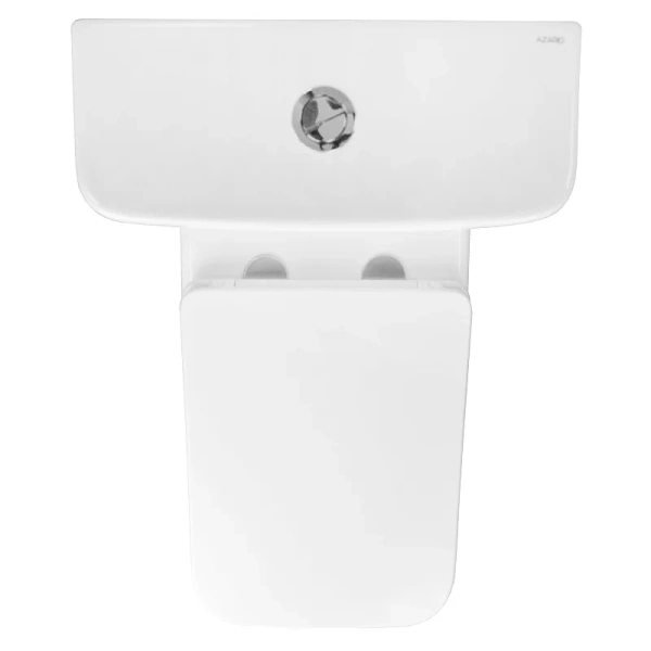 Унитаз компакт Azario Avero безободковый, фаянс, керамика - фото 9